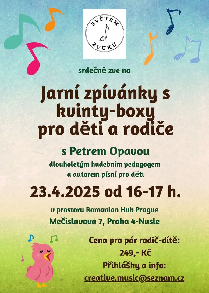 Jarní zpívánky s kvinty-boxy