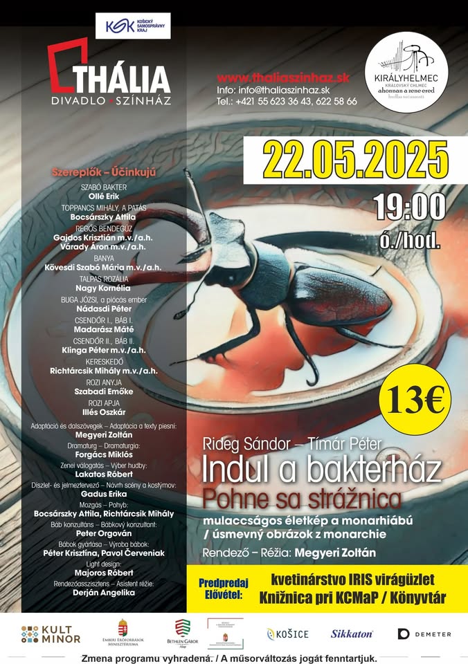Divadlo THÁLIA Színház - Indul a bakterház