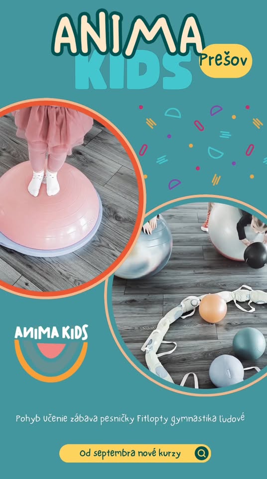 Tanečno pohybové kurzy Anima