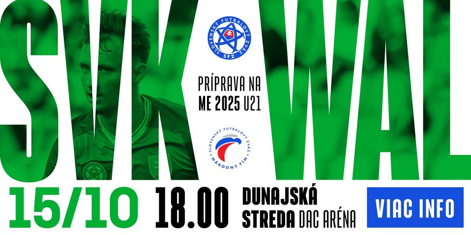 U21 SLOVENSKO - WALES