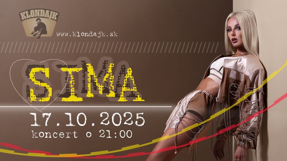 ▪️17.10.2025 | koncert SIMA v Klondajku - AFTERPÁRTY