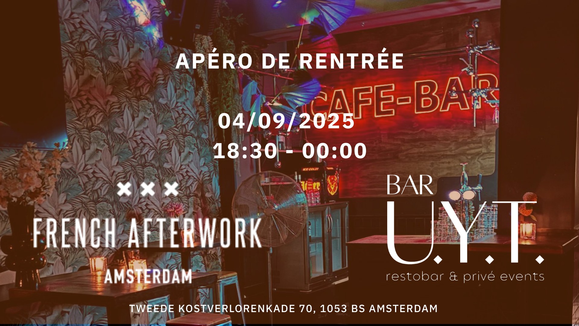 French Afterwork: Apéro de rentrée!