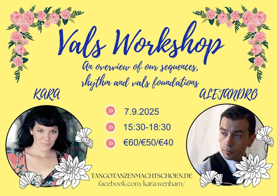 Vals Workshop mit Kara Wenham & Alejandro Hermida