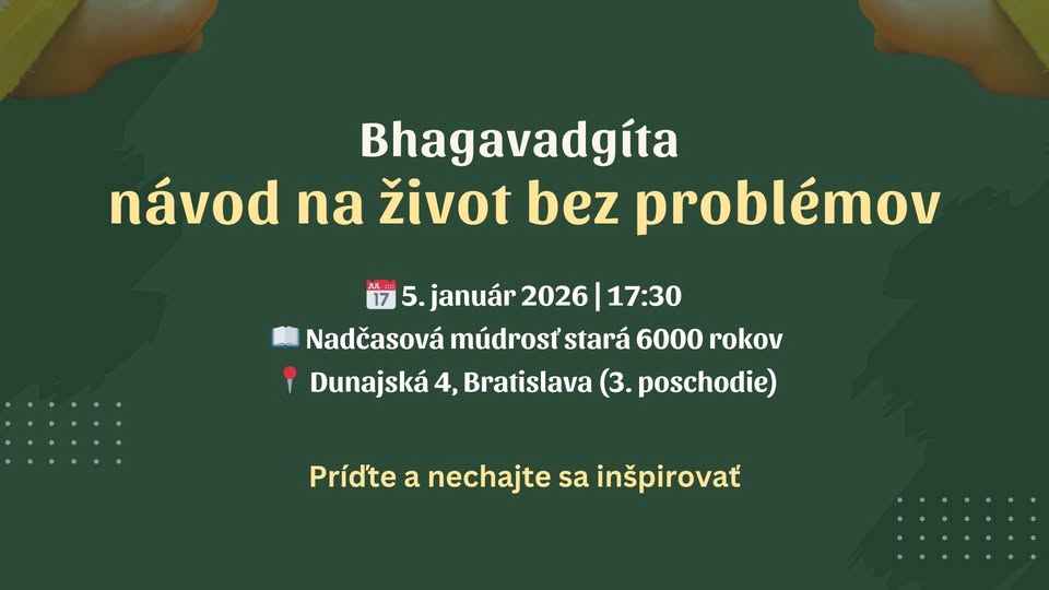 Bhagavadgíta - návod na život bez problémov