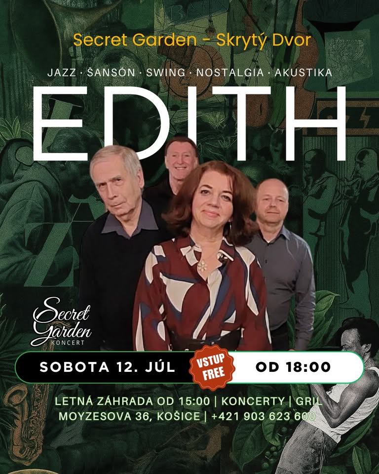 Koncert - EDITH (Jazz-swing-šansón)