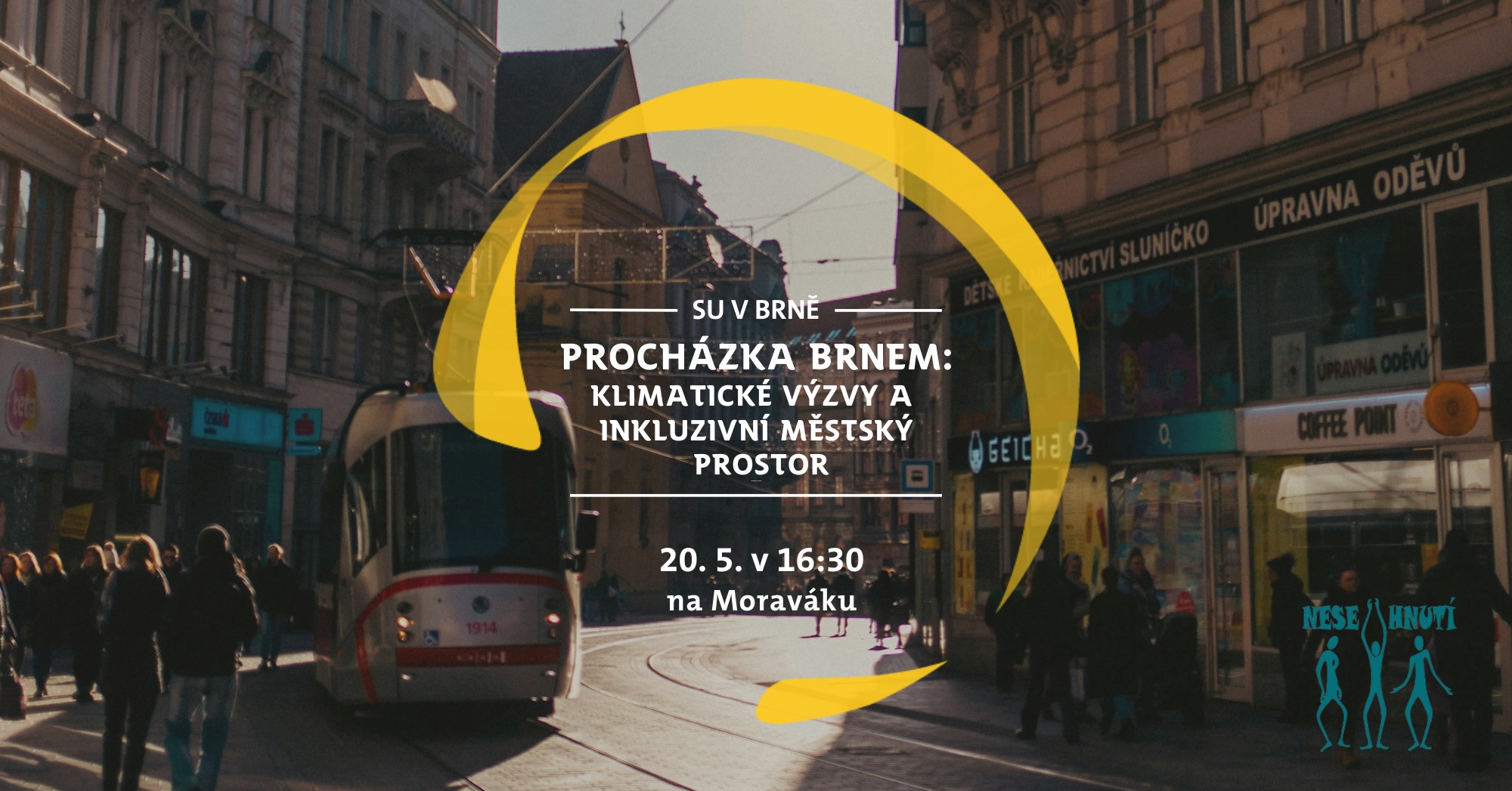 Procházka Brnem: klimatické výzvy a inkluzivní městský prostor