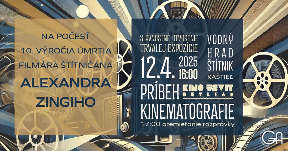 Slávnostné otvorenie trvalej expozície "Príbeh kinematografie", Štítnik