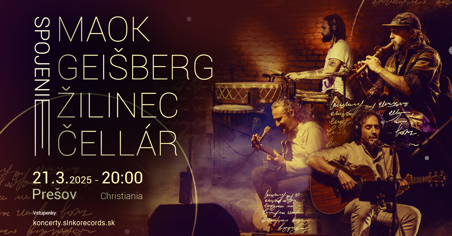 MAOK GEIŠBERG ŽILINEC ČELLÁR: SPOJENIE * Prešov