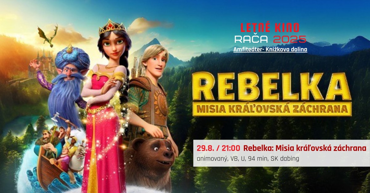 Rebelka: Misia kráľovská záchrana (slovenský dabing)