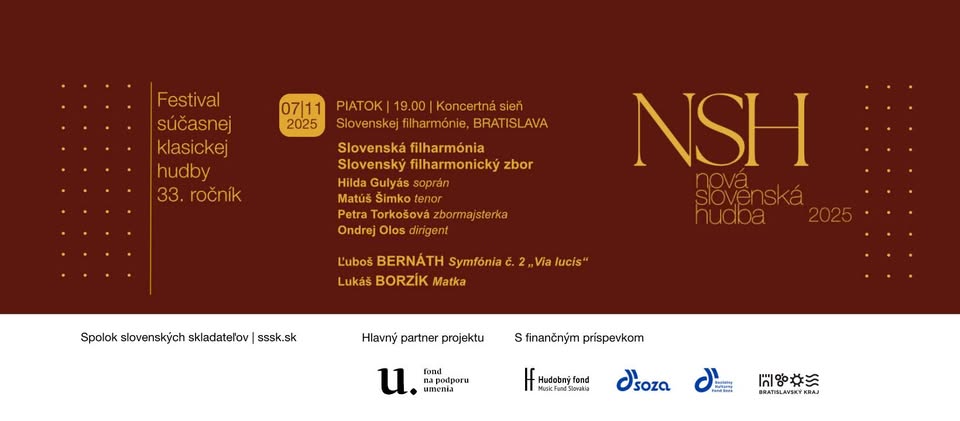 Otvárací koncert festivalu Nová slovenská hudba