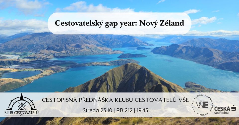 Cestovatelský gap year: Nový Zéland