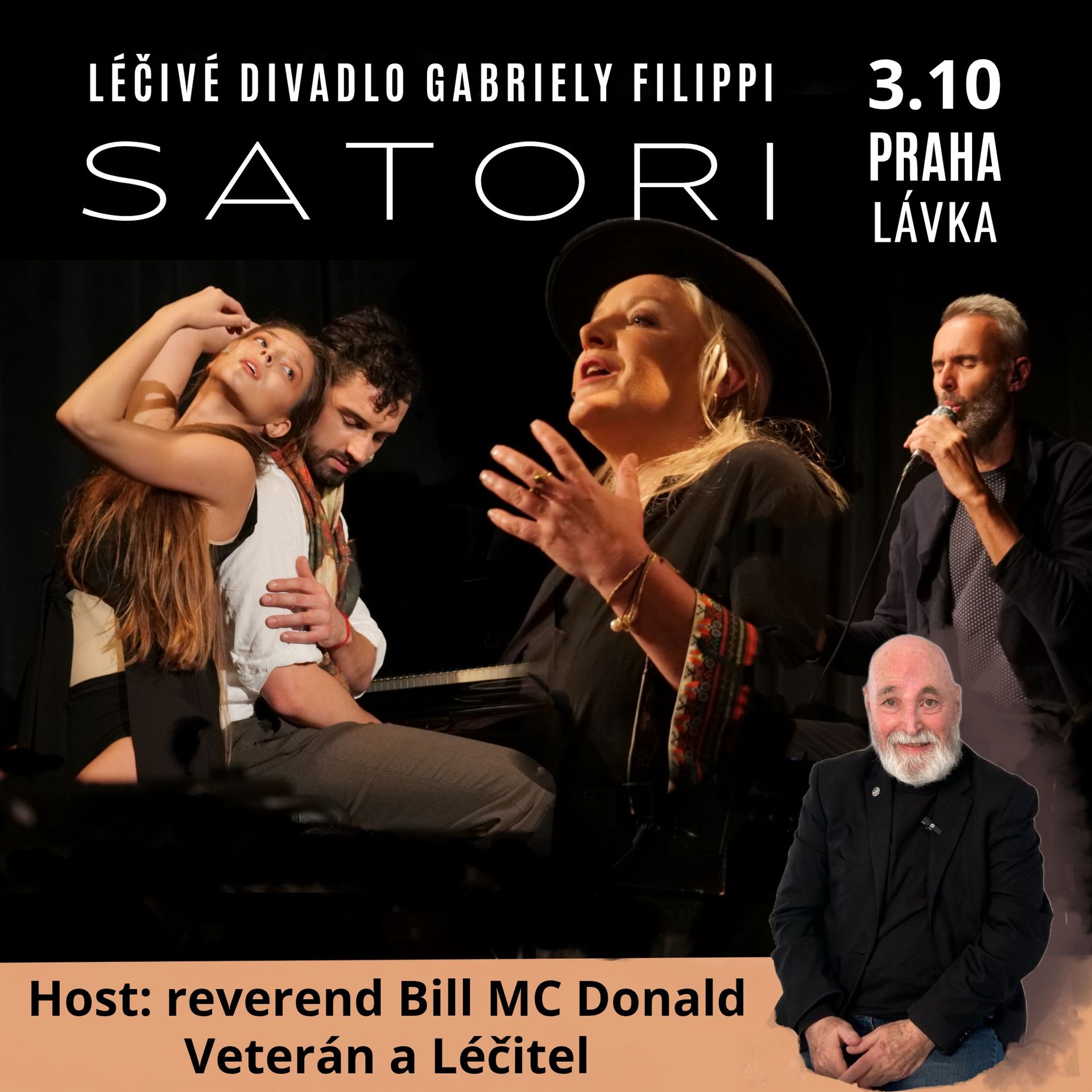 Satori s reverendem Billem MC Donald