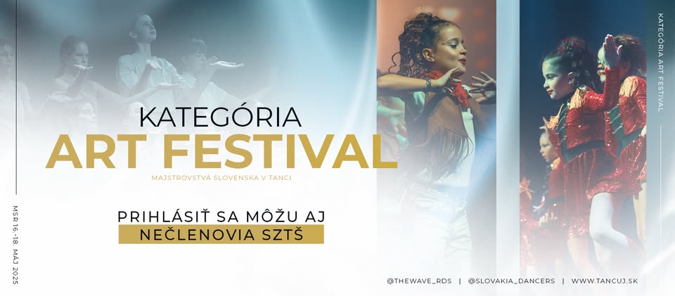 ART FESTIVAL | Majstrovstvá Slovenska v tanečných artových disciplínach