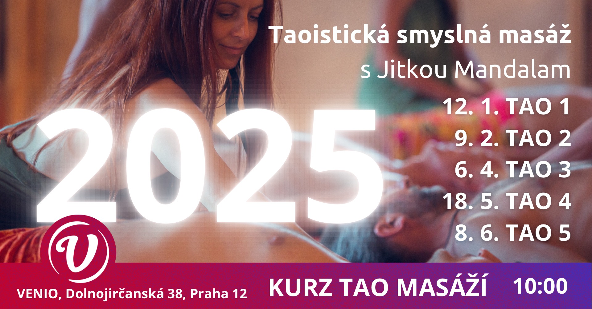 TAO MASÁŽE S JITKOU MANDALAM 2025