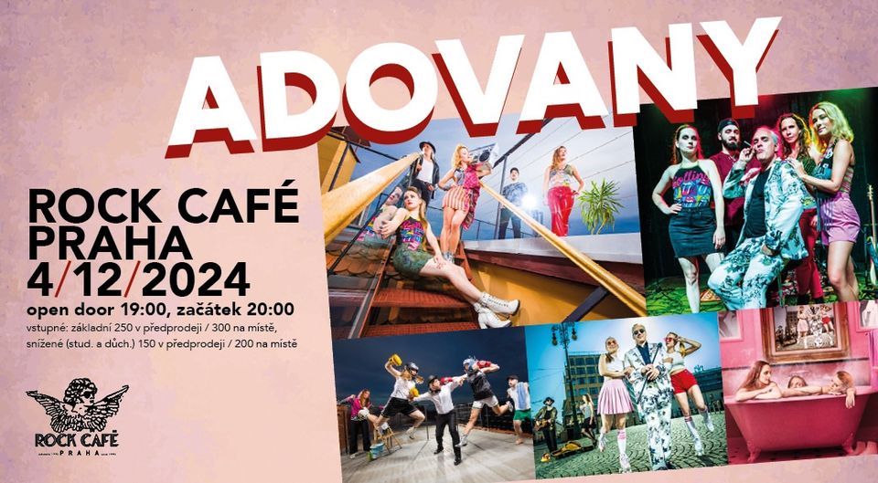 ADOVANY V ROCK CAFÉ - uvedení nového klipu TOUHA