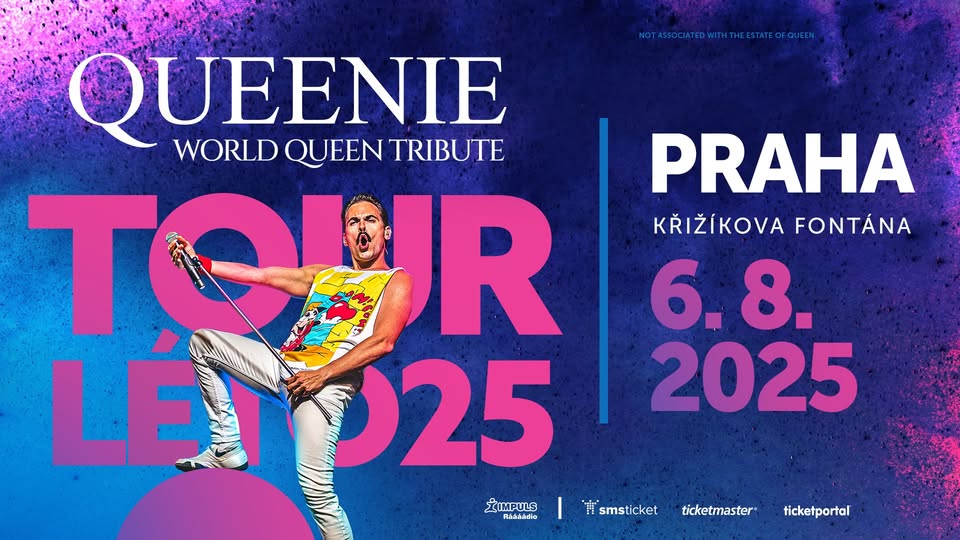 QUEENIE Tour léto 25 // Praha, Křižíkova fontána