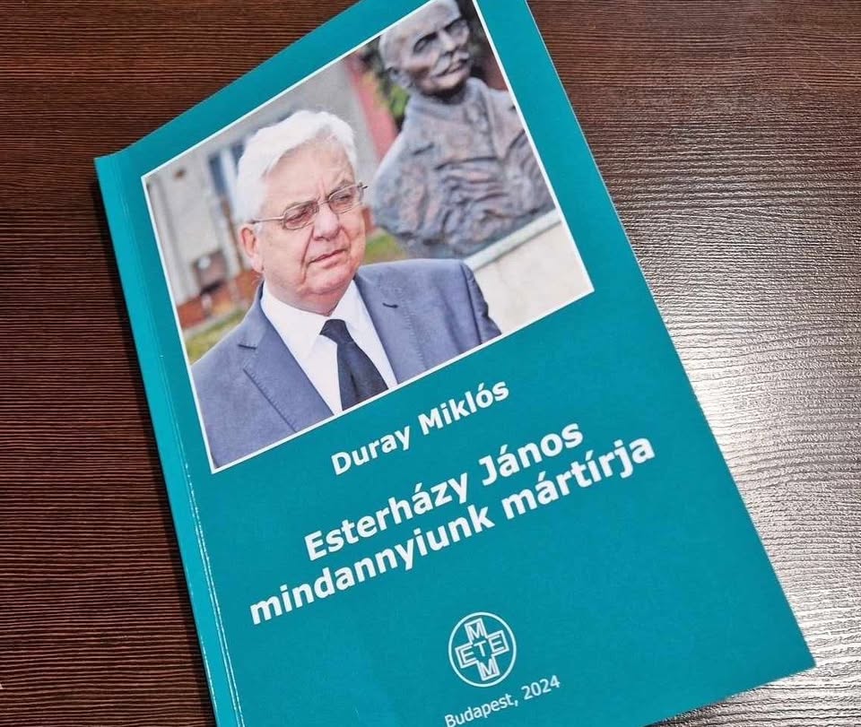 Duray Miklós: Esterházy János, mindannyiunk mártírja - könyvbemutató