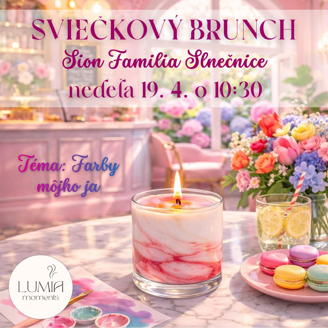 Farebný sviečkový brunch v Slnečniciach