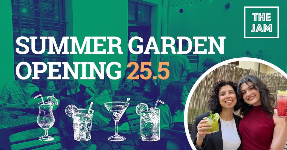 🌿🎉 Summer Garden Opening 🎉🍻