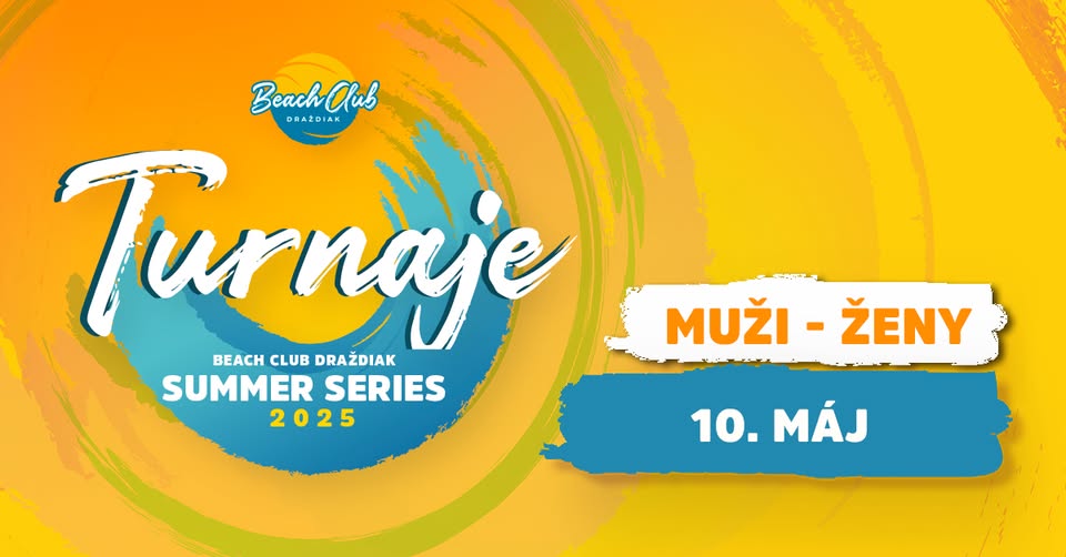 Beach Club Draždiak Summer Series 2024/25 - máj muži/ženy