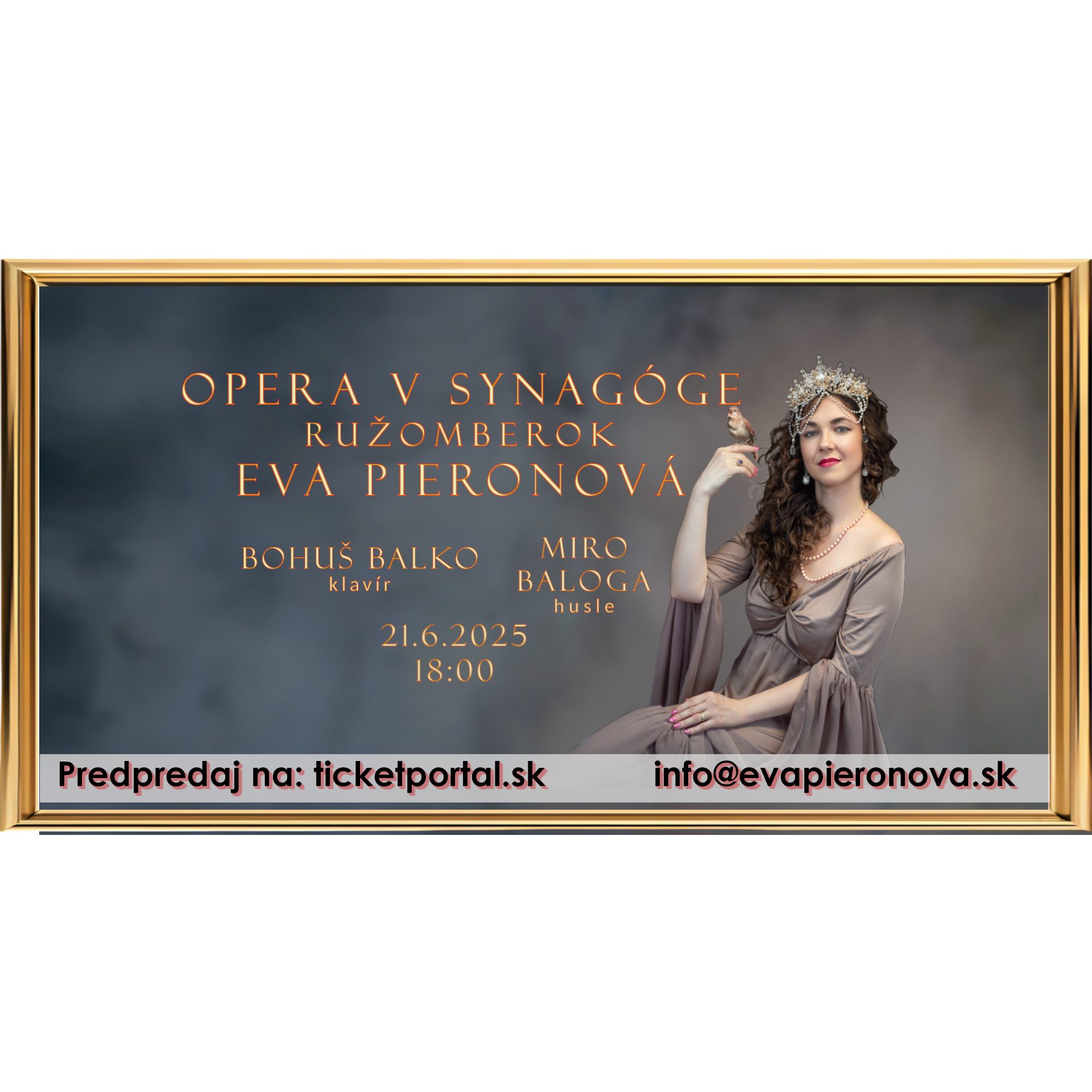 Opera v Synagóge Ružomberok