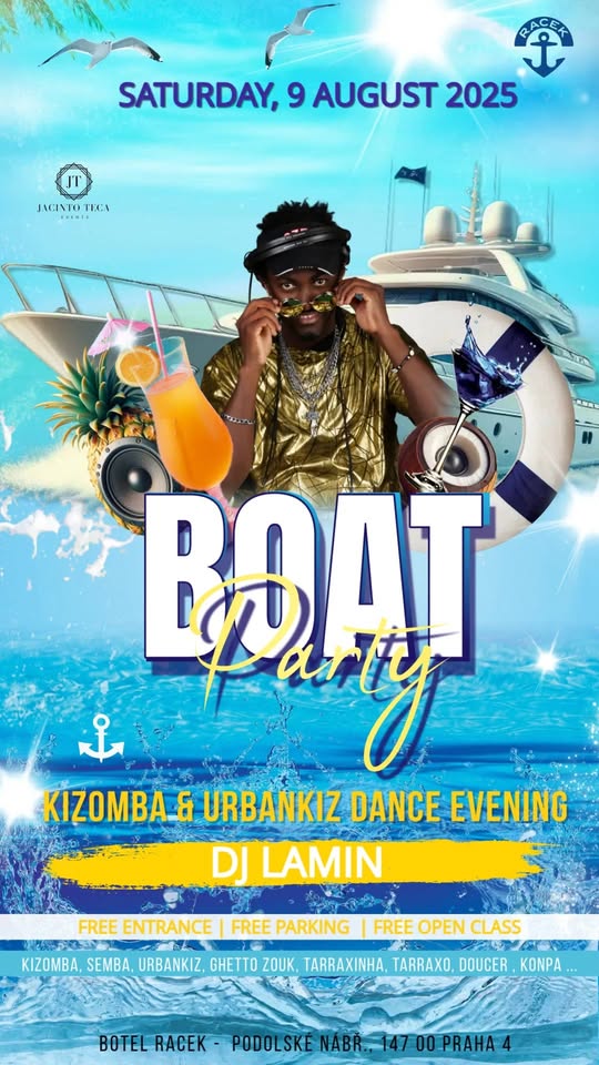 Saturday Kizafternoon - boat party 9.8.