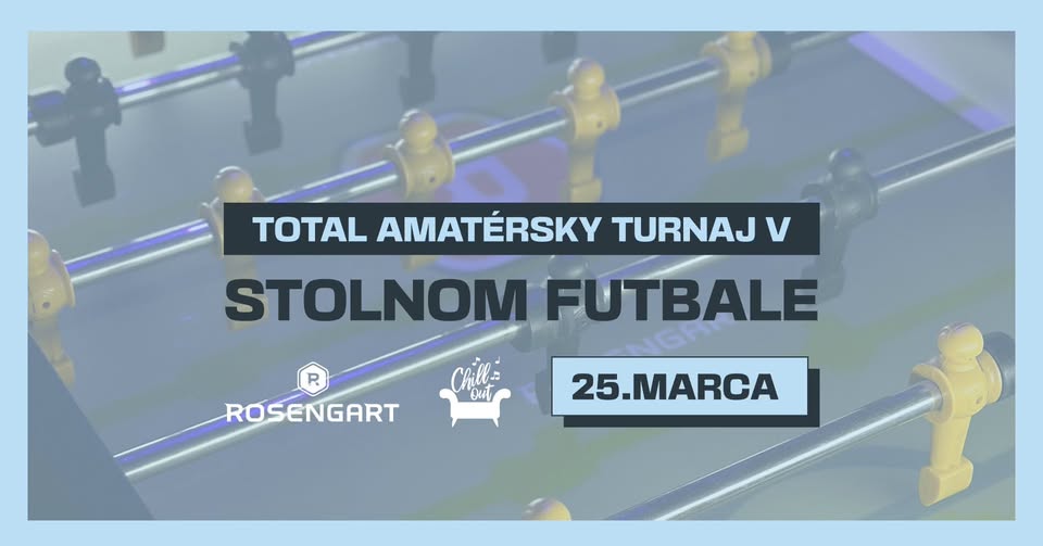 TOTAL AMATÉRSKY TURNAJ V STOLNOM FUTBALE
