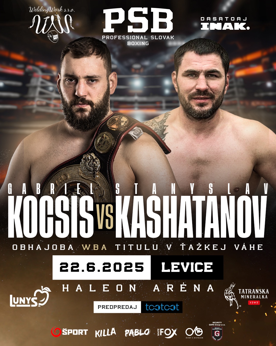 OBHAJOBA TITULU WBA V ŤAŽKEJ VÁHE || GALAVEČER PROFI BOXU V LEVICIACH