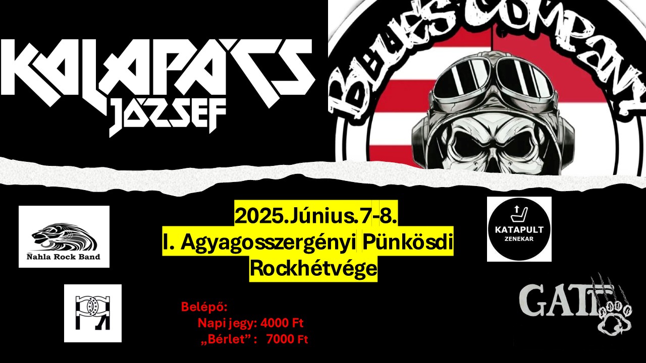 I. Agyagosszergényi Rockhétvége