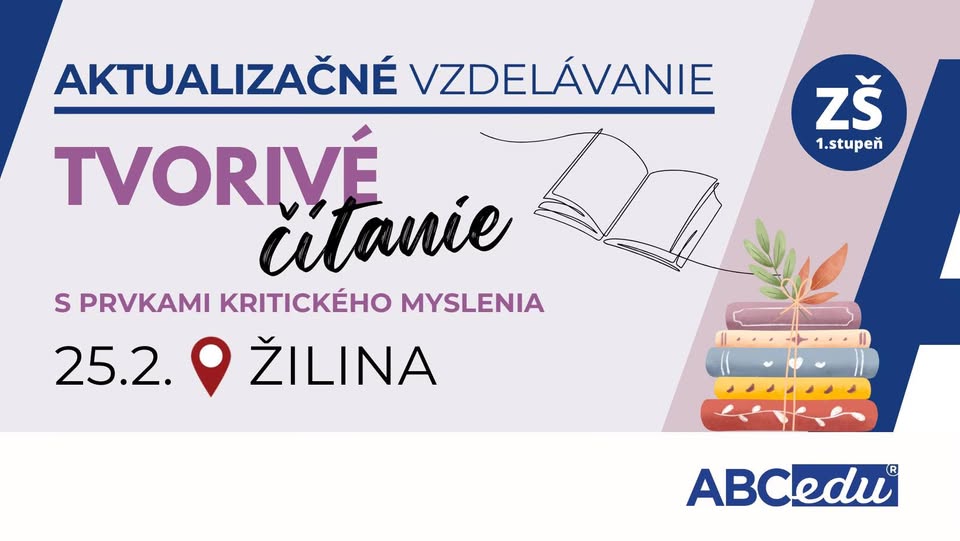 Tvorivé čítanie s prvkami kritického myslenia