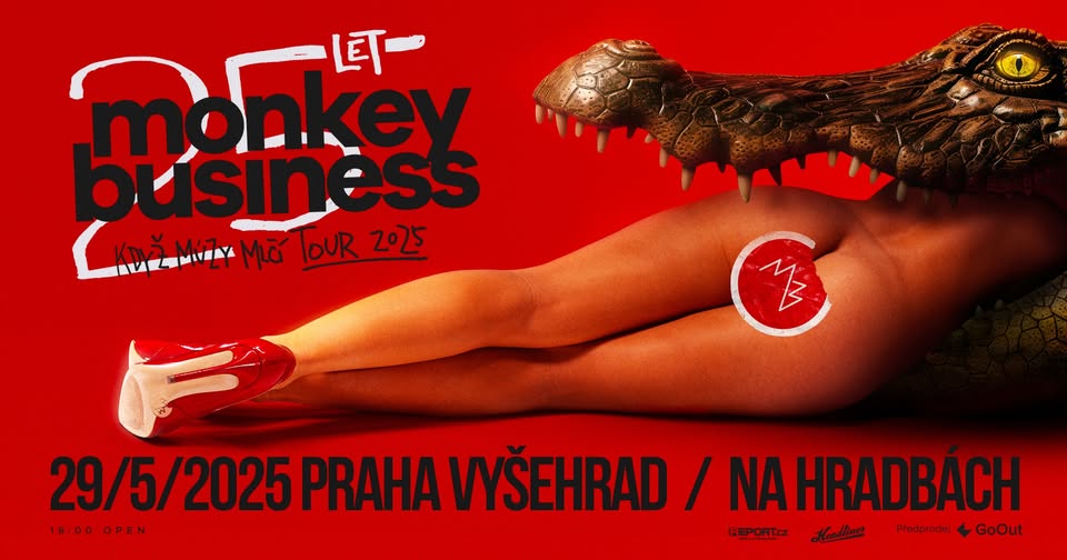 Monkey Business - 25 let - Když múzy mlčí tour 2025 // 29.5.2025 // Praha - Vyšehrad