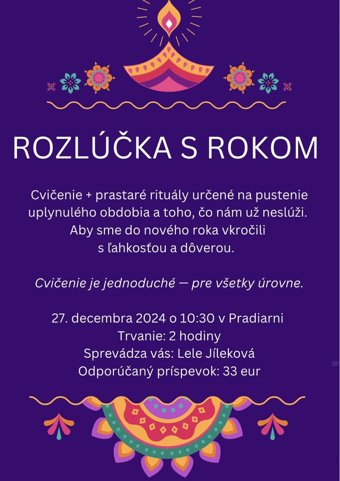 ROZLÚČKA S ROKOM