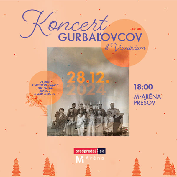 Koncert rodiny Gurbaľovcov k Vianociam