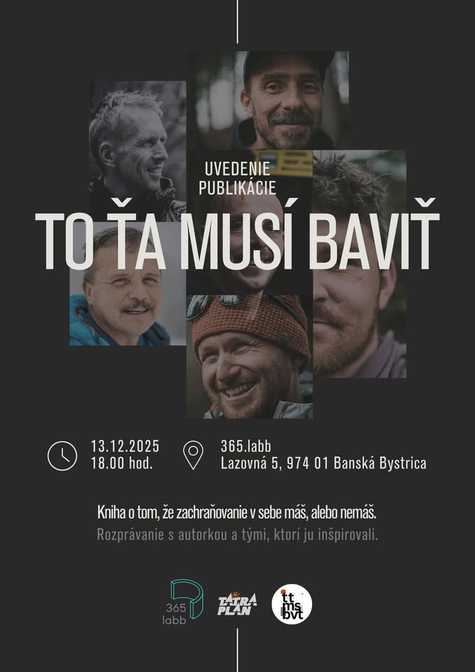 Uvedenie publikácie: TO ŤA MUSÍ BAVIŤ