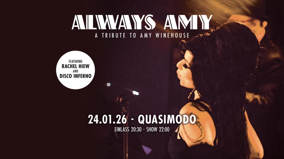 Always Amy · A tribute to Amy Winehouse · 24.01.26