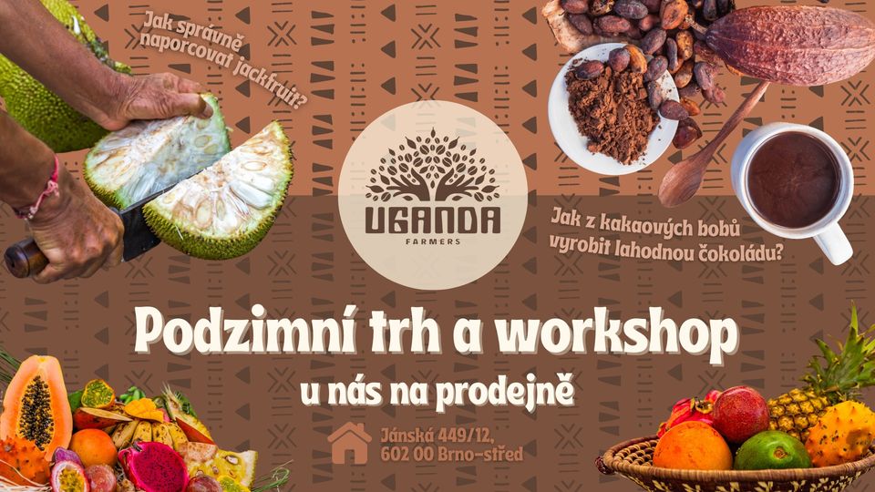 Předvánoční trh a workshop Uganda Farmers