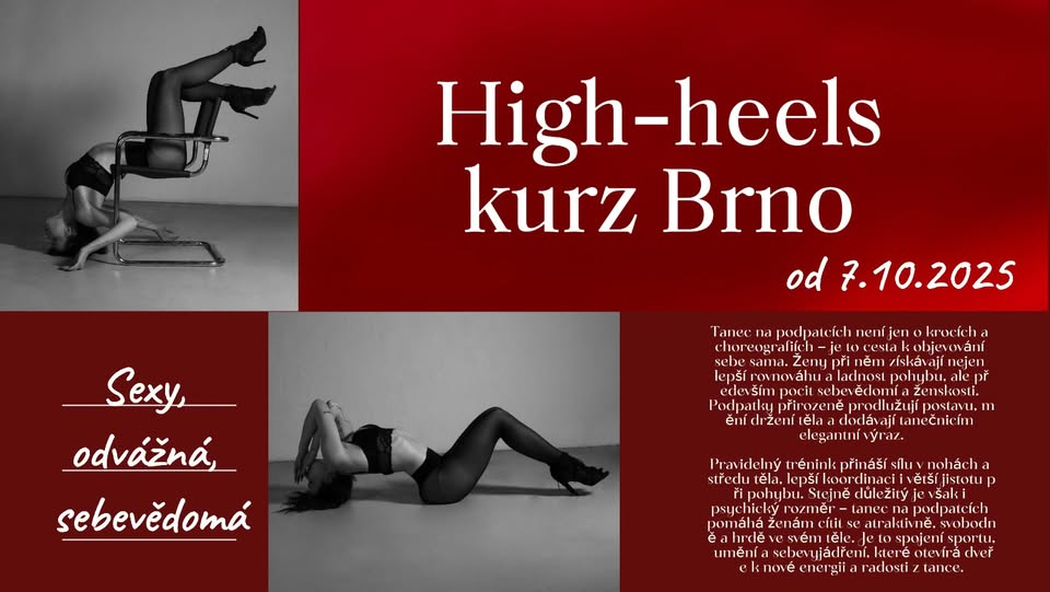 Highheels Brno - new courses from 7.10. to 27.1.