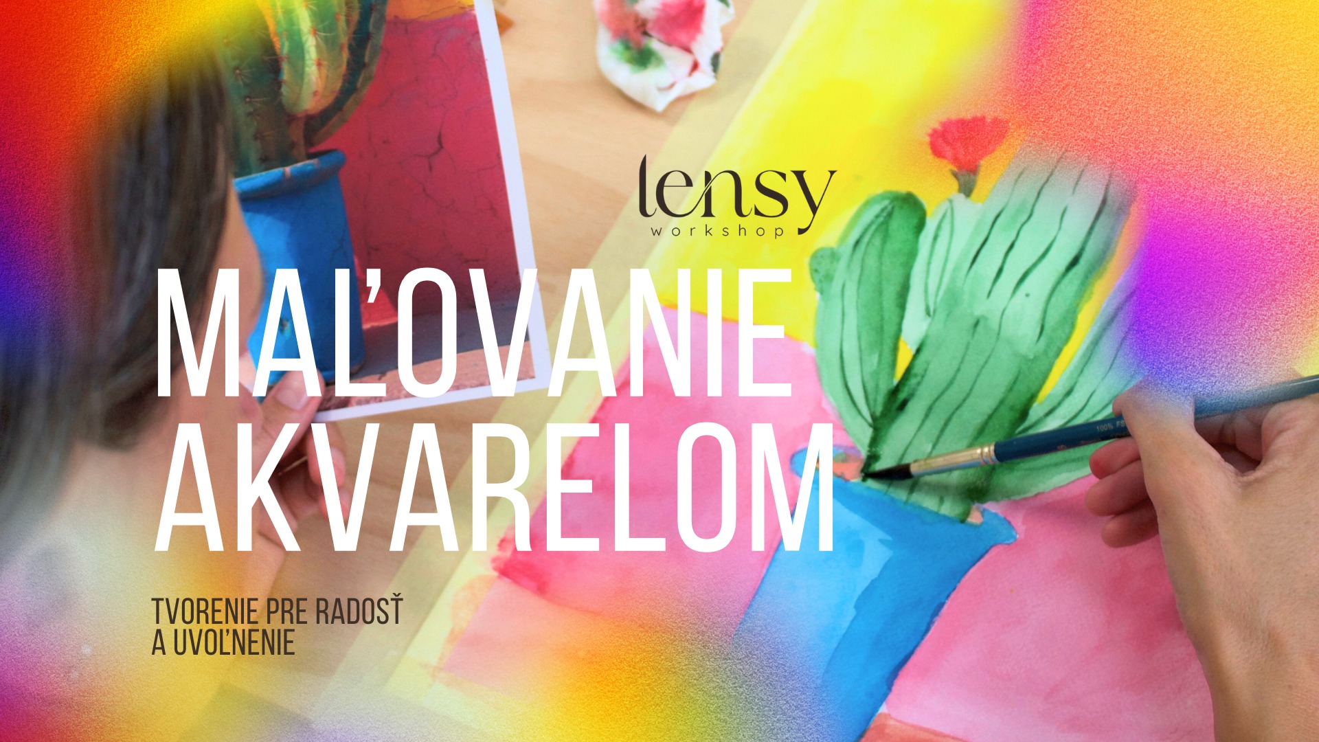 Umenie akvarelu – tvorenie pre radosť a uvoľnenie