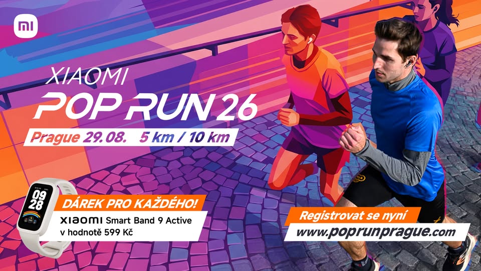Xiaomi POP RUN 26 | Prague 29.8.