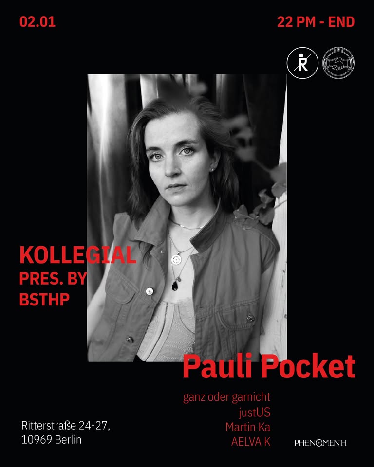 KOLLEGIAL pres. by BSTHP @ Ritter Butzke