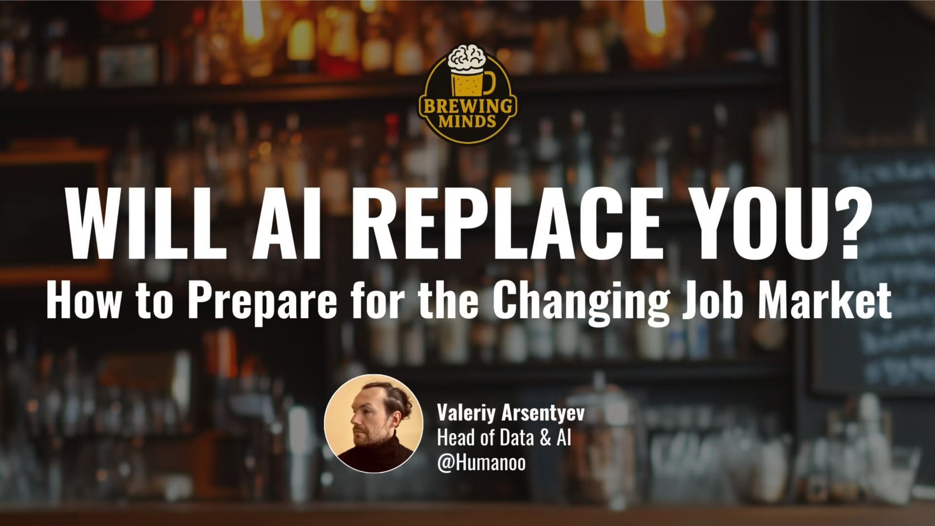 Pub Talk: Will AI Replace You? How to Prepare for the Changing Job Market