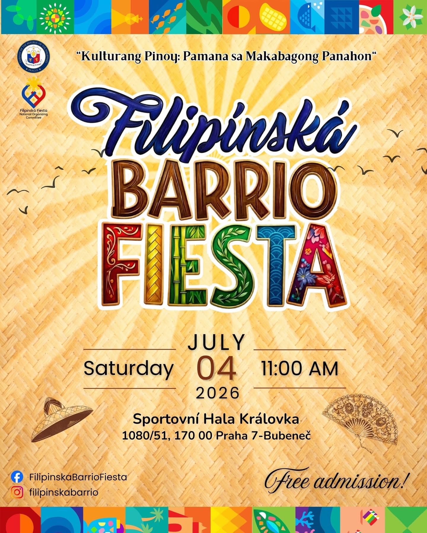 Filipínská Barrio Fiesta 2026