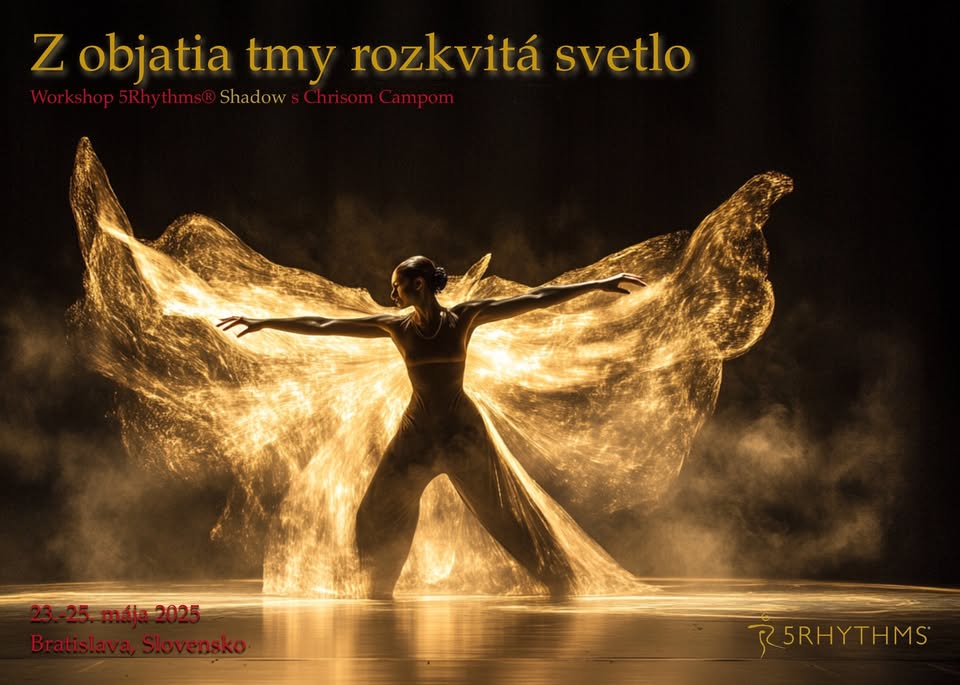 Workhop 5Rytmov s Chrisom Campom/Belgicko/ - Z objatia tmy rozkvitá svetlo /Embracing the darknes
