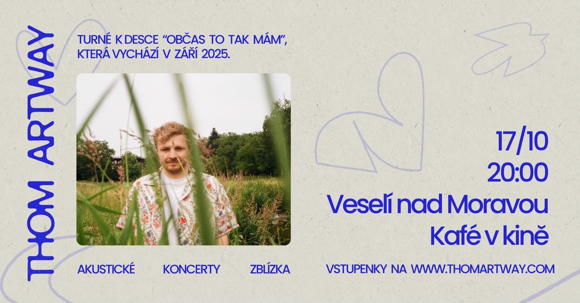 Thom Artway "ZBLÍZKA" Veselí nad Moravou / Kafé v kině