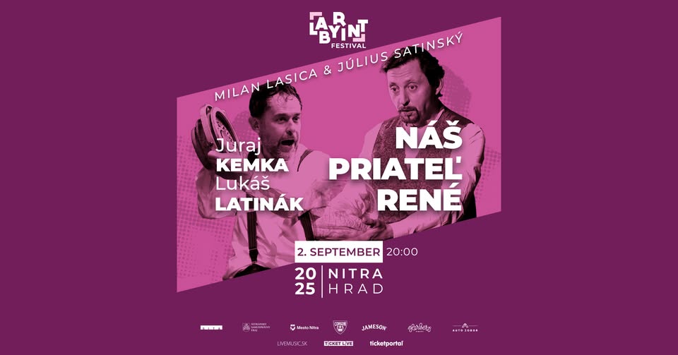 Náš priateľ René - Nitra - Labyrint Fest 2025