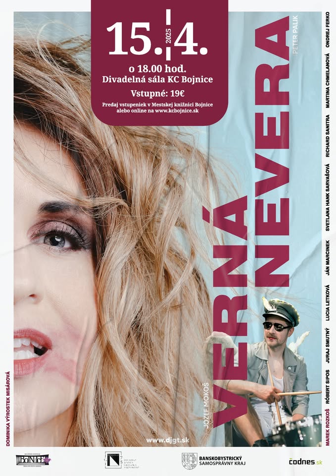 Verná nevera / satirická hra s prvkami commedie dell´arte Divadla J. G. Tajovského vo Zvolene