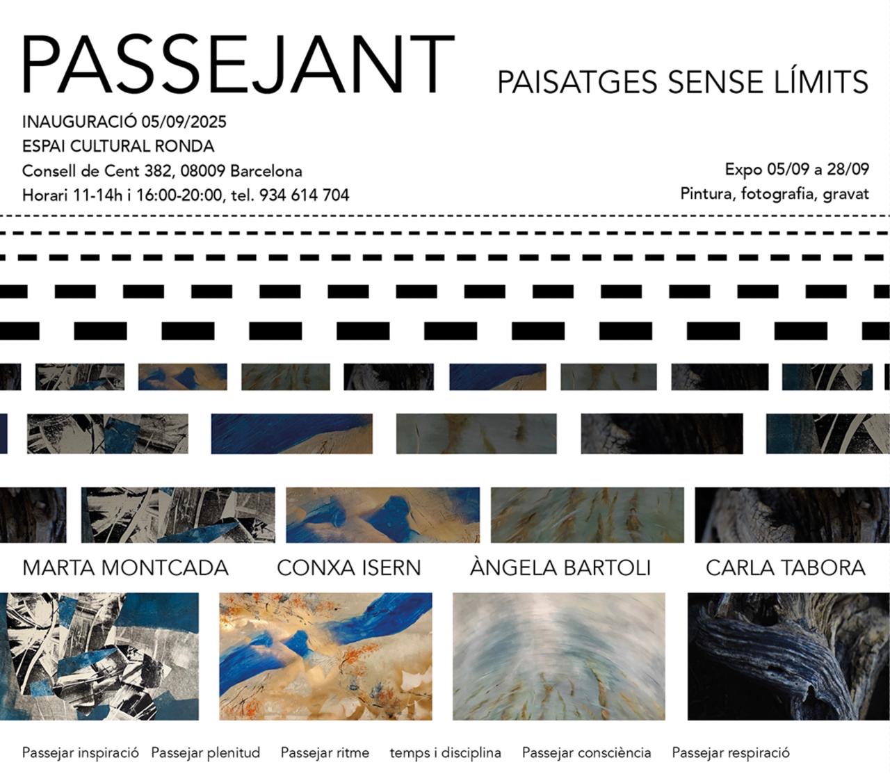 PASSEJANT de Paisatges sense Límits - Del 5 al 28/09/2025