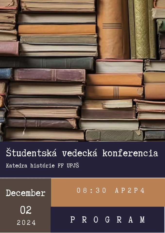Študentská vedecká konferencia 2024