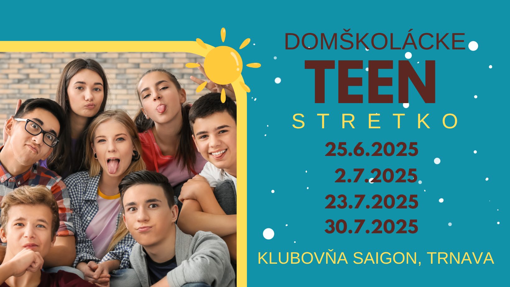 Domškolácke TEEN stretko