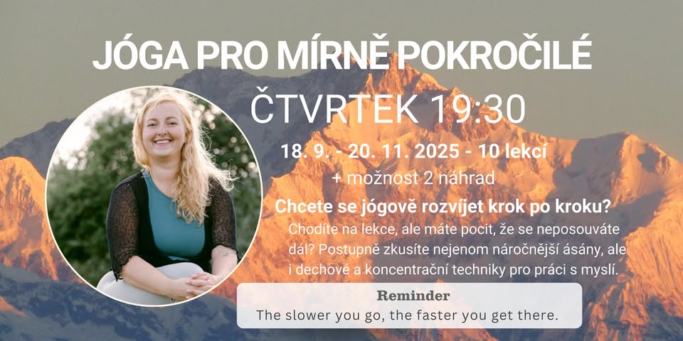 Jóga pro mírně pokročilé